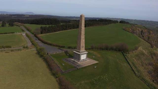 Knockagh Monument.