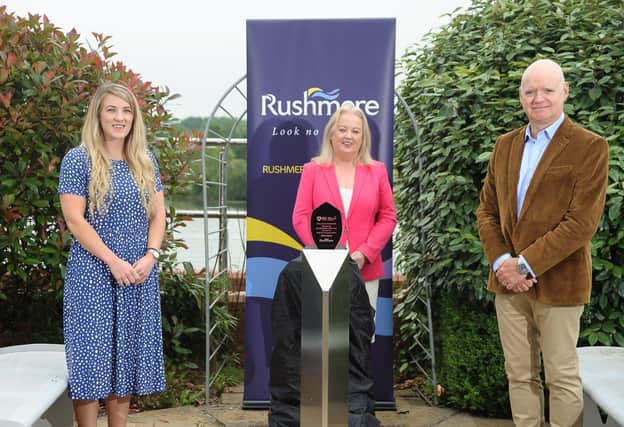 Runner Up Sportswoman of the Year - Kelly Mallon, presented by Edith Jamison, ABC Sports Forum and Martin Walsh, Rushmere Shopping Centre