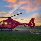The air ambulance can reach anywhere in NI in approximately 25 minutes