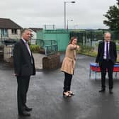 The Minister attended Ballyclare Nursery School this morning.