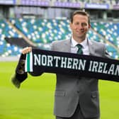 Northern Ireland manager Ian Baraclough.