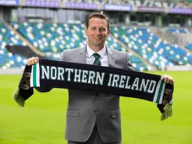 Northern Ireland manager Ian Baraclough.