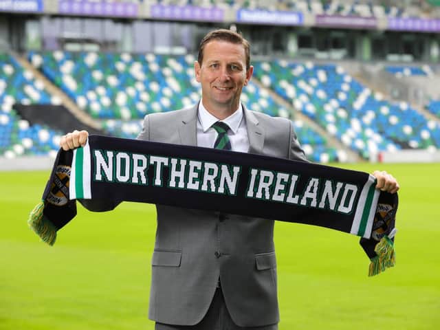 Northern Ireland manager Ian Baraclough.