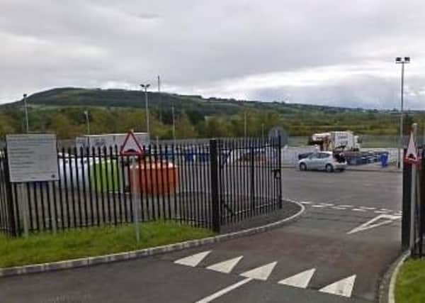 Larne South Household Recycling Centre. Pic by Google.