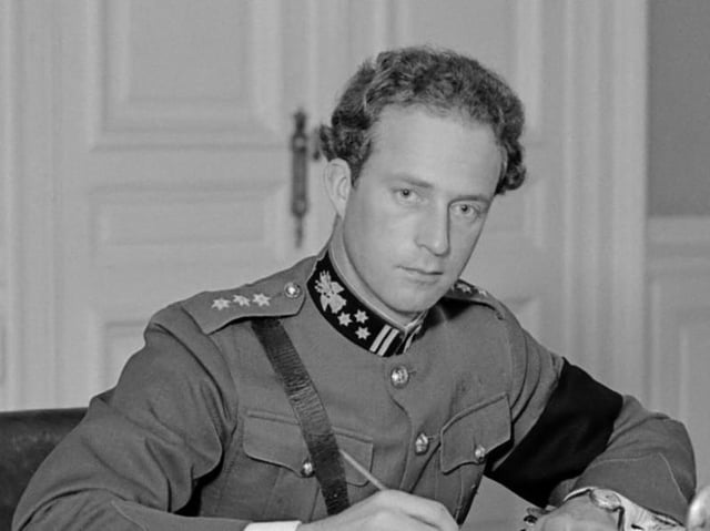 The Belgian King Leopold III