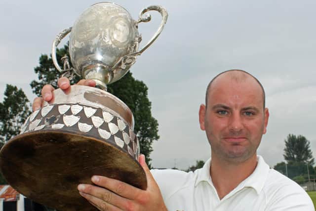 Brigade skipper Andy Britton will be hoping his side can win this seasons new look Senior Cup.
