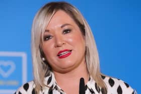 Deputy First Minister, Michelle O’Neill has been subjected to sectarian abuse and threats, her party colleague said. (Photo: PA Wire)