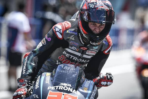 Fabio Quartararo won his first MotoGP race at Jerez in Spain.