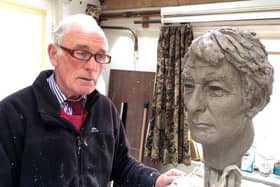 Poet Seamus Heaney was among the figures John captured in bronze. Photos with this article by Harrison Photography & Mike McCann.