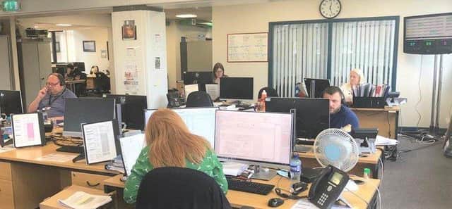 Busy time for the Northern Ireland Housing Executive’s Customer Services staff in Mid & East Antrim