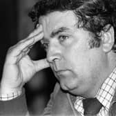 John Hume in a thoughtful moment at the SDLP party conference in Newcastle, Co. Down in 1979.