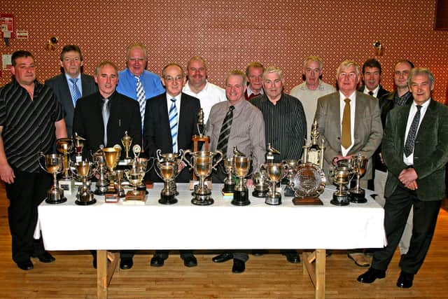 Members of Kells and District HPS at their annual dinner and prize giving. BT49-246AC