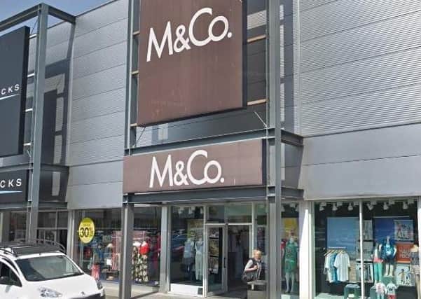 M&Co's Larne branch at Laharna Retail Park.