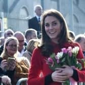 The Duchess of Cambridge. Pic Colm Lenaghan/Pacemaker.