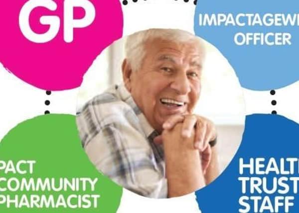 Older people receiving vital support from the IMPACTAgewellAE project