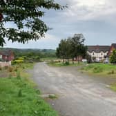 The Larne West link road which is undeveloped.