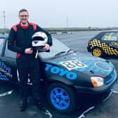 Christopher Doherty pictured at the Kirkistown circuit for some testingway back in March.