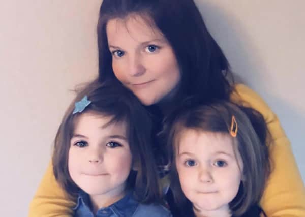 Clare Smyth and her two daughters Hannah (5) and Bethany (3) were involved the tragic quad bike accident at their home in Ballycastle.