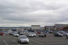 Harbour car park (image Google).