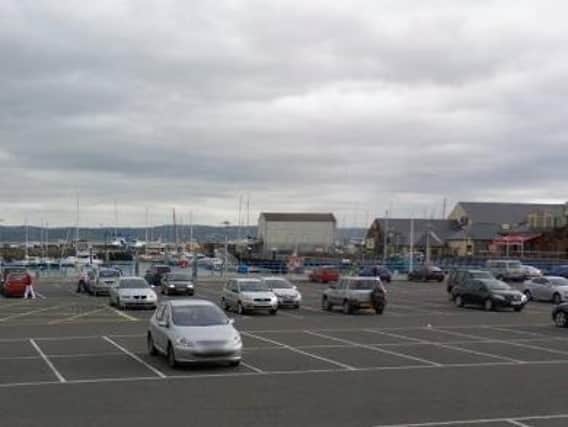 Harbour car park (image Google).