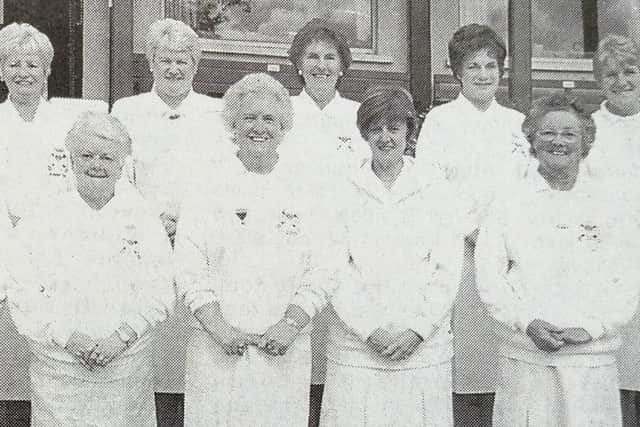 Larne Ladies' Bowling Team pictured before their Ferris Cup match against Cavehill.
1999