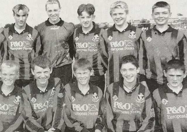 The Larne Youth U14 team who won the Nike Premier Cup Northern Ireland Champions.
1999