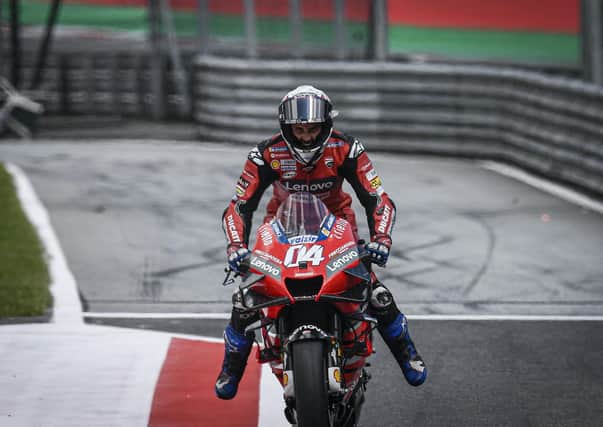Ducati's Andrea Dovizioso won the Austrian MotoGP.
