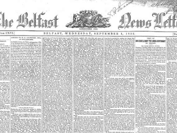 On the occasion of the 115th anniversary, on this day in 1852, of the first edition of the News Letter the paper published an address to its loyal readers reaffirm the stance that it had taken in those years and which it would continue to take.