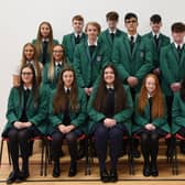 Top GCSE pupils at Lismore Comprehensive School in Craigavon.