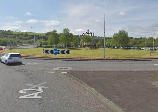 Circular Road Roundabout. Pic by Google.