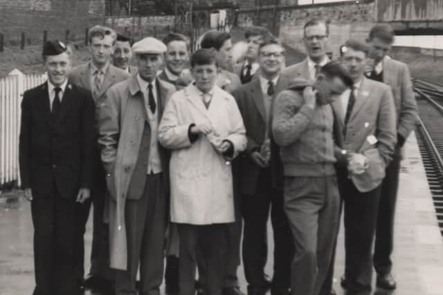A picture of members on a trip dating back to 1959 which features in the book
