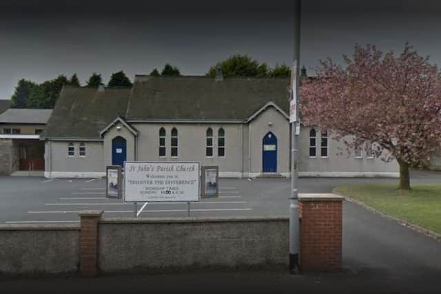 St John's Parish Church, Lurgan. Photo courtesy of Google.