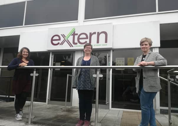 Extern's Practice Development Unit team, which was named winner in the Business Partnership (Over 50 Employees) Placement category of the Ulster University Excellence Awards.
