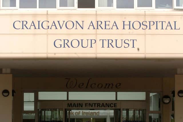 Craigavon Area Hospital.
