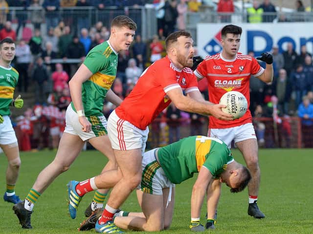 Magherafelt's Emmet McGuckin.