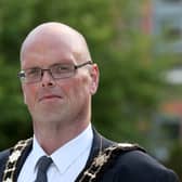 Antrim and Newtownabbey Mayor Cllr Jim Montgomery.