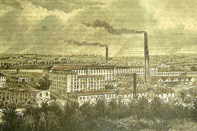 An old drawing of Richardson's Mill, Bessbrook