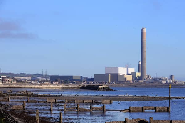 Ballylumford power station pictured in January 2018. Picture: Arthur Allison/Pacemaker Press