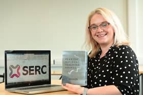 South Eastern Regional College lecturer, Stefanie Campbell, has won a Silver Award in the prestigious Pearson National Teaching Awards