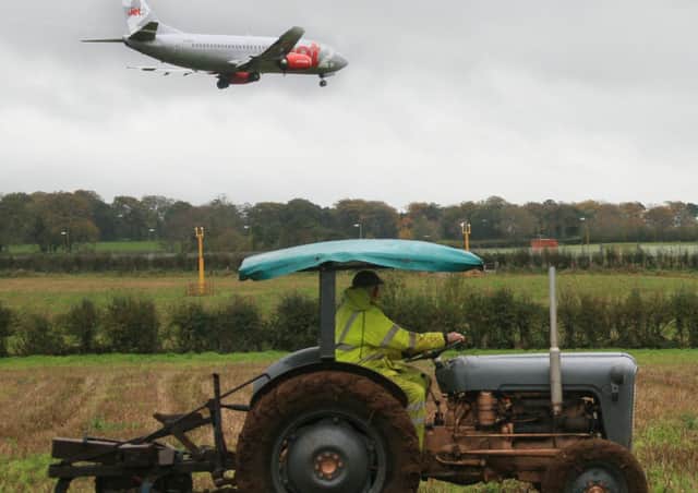 Pictured in October 2008 are two very different modes of transport at the Killead Ploughing Match. Picture: Steven McAuley/Kevin McAuley Photography