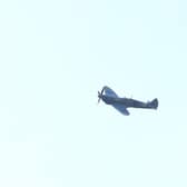 PACEMAKER PRESS BELFAST
18/9/2020
A Second World War Spitfire flew over the skies of Northern Ireland today to honour NHS heroes. It passed over a number of hospitals, including Belfast City Hospital, which acted as Belfast's Nightingale Hospital.
Photo Pacemaker Press