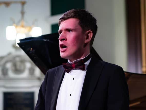 Opera singer David Corr who has Cookstown connections. Pic: Paul Moore.