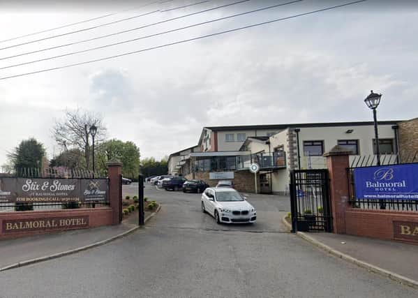 The Balmoral Hotel in Dunmurry has apologised for ordering a cleric to stop a pro-marriage event. 
Photo: Google maps