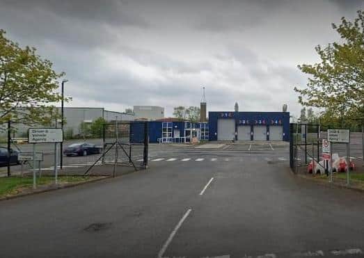 Craigavon DVA Centre which is being used as a COVID testing centre.  Photo courtesy of Google.