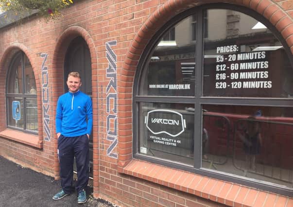 Joshua Thornbury, Centre Co-ordinator for Dromore Youth for Christ pictured outside their new ‘Base’