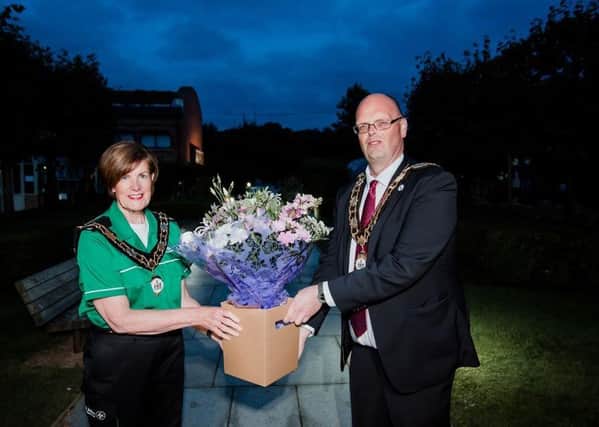 The Mayor paid tribute to the Deputy Mayor of Antrim and Newtownabbey, Cllr Noreen McClelland who is the president of St John Ambulance, Antrim.