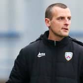 Coleraine boss Oran Kearney. Pic by PressEye Ltd.