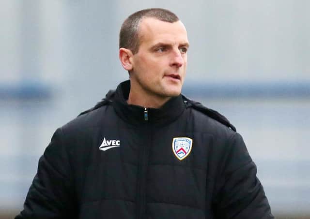 Coleraine boss Oran Kearney. Pic by PressEye Ltd.