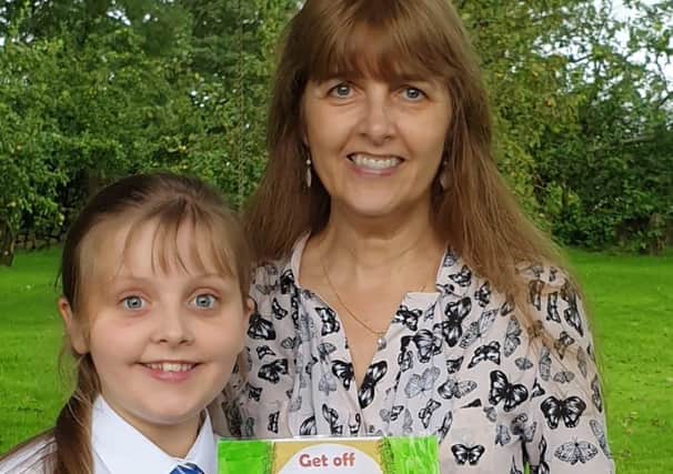 Farm Safety Calendar competition winner Romaine Killough
pictured with her mother Alison