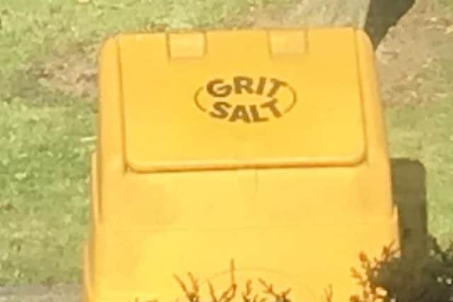Grit box.